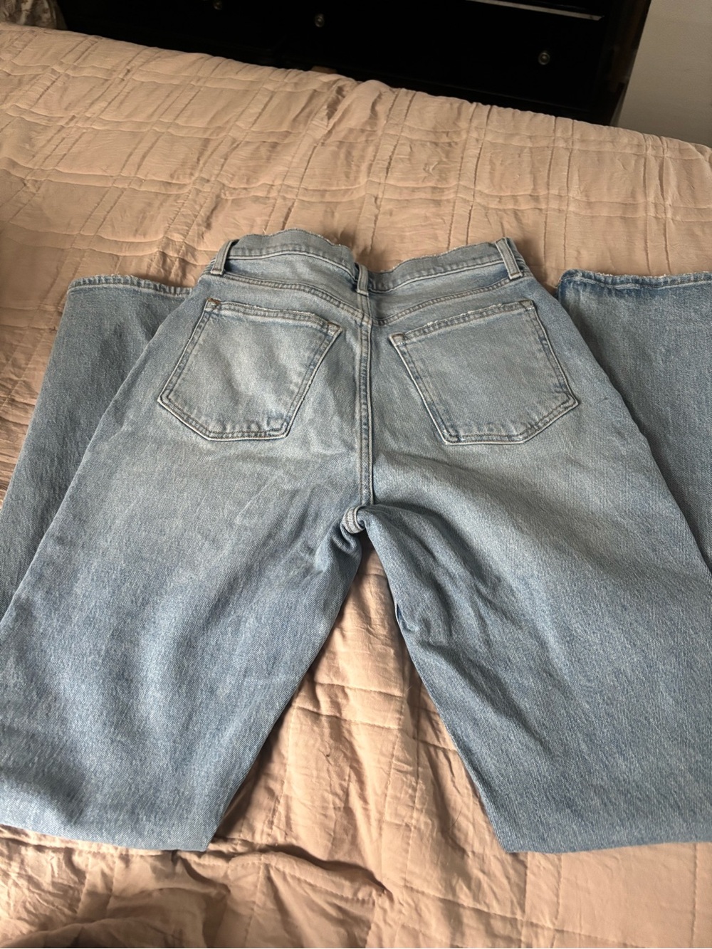Abercrombie & Fitch Light Blue Vintage Flare High Rise Jeans - Picture 3 of 3